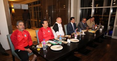 جلسة تحفيزية للاعبى المنتخب الأولمبى لتحقيق حلم الأولمبياد