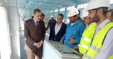 محافظ أسيوط يتفقد محطة مرشحات صدفا ومستودع بوتاجاز وموقع العبارات النهرية