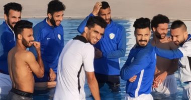 صور.. الطلائع ينهى معسكر الإسماعيلية بالتدريب على الرمل فجراً