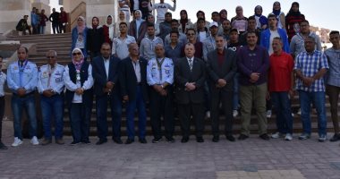 صور .. اختيار منتخب جامعة المنوفية من الجوالين والجوالات بكلية الحقوق