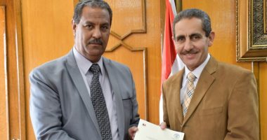 إبراهيم فارس مشرفا على الكلية المصرية الصينية للتكنولوجيا التطبيقية بجامعة القناة