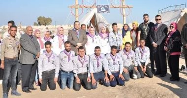 نموذج محاكاة لمهرجان كشفي لطلاب المدارس بجامعة كفر الشيخ