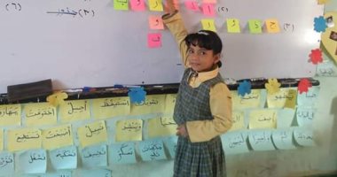 يوم الطفل العالمى.. قارئ يشارك بصور احتفال ابنته مع تلاميذ بالمدرسة