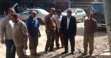 صور.. حملات نظافة إزالة إشغالات بأحياء الطالبية والعمرانية والوراق بالجيزة