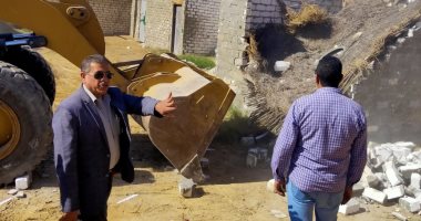 صور.. إزالة 20 حالة من التعديات بالبناء المخالف على مساحة 1500 مترا بالإسماعيلية