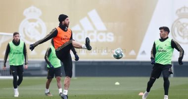 راموس يعود إلى تدريبات ريال مدريد قبل مباراة سوسيداد بالليجا
