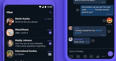 تطبيق viber يحصل على مزايا جديدة.. الوضع المظلم أبرزها