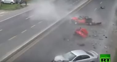 كاميرا مراقبة تسجل حادثا مروعا سببه الكحول والتهوّر فى المكسيك