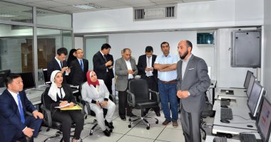 مركز التنبؤ بالفيضان يستقبل وفد صينى للتعرف على تكنولوجيا إدارة الموارد المائية