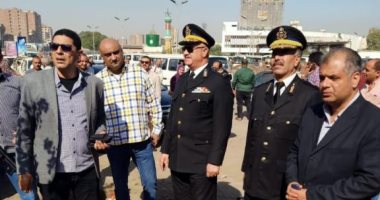 محافظة الجيزة: نقل 12 كشك من مدخل محطة مترو المنيب