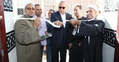 محافظ قنا يفتتح أعمال إحلال وتجديد مسجد سعودى ..صور
