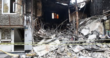 دمار وخراب بسبب احتجاجات ضد رفع أسعار الوقود فى إيران