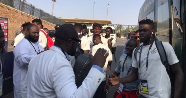شاهد.. رقص وغناء لاعبى منتخب غانا قبل مواجهة جنوب أفريقيا