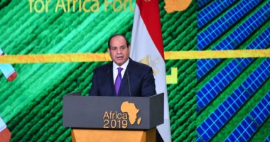 السيسى فى مؤتمر أفريقيا 2019 : العاصمة الجديدة دليل إمكانية تحويل الحلم لحقيقة.. الرئيس يؤكد مصر سعت خلال رئاسة الاتحاد تحقيق التكامل فى القارة.. التنمية ليست مسؤلية الحكومات وحدها وتتطلب مشاركة القطاع الخاص
