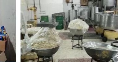 ضبط 54 طن سلع غير صالحة للاستهلاك داخل مصنع بسكويت بالقاهرة