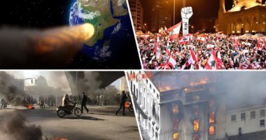 باختصار.. أهم الأخبار العربية والعالمية حتى منتصف الليل..الحرس الثورى يحتجز 100 شخص من قادة الاحتجاجات بإيران.. وكالة الفضاء الروسية ترصد كوكبين اثنين يهددان الأرض.. حريق هائل يلتهم فندق شهير فى بريطانيا