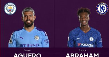 أبراهام يتفوق على أجويرو قبل مباراة مانشستر سيتي وتشيلسي اليوم