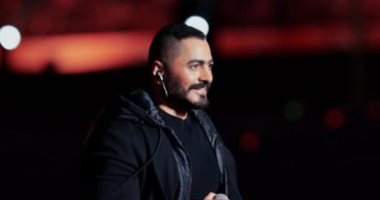 صور جديدة من حفل تامر حسنى فى الأغنية الرسمية لبطولة الأمم الأفريقية