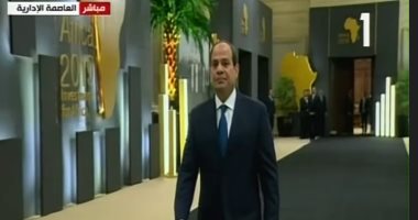 السيسى: لابد من وجود بنية أساسية تربط أكثر من 50 دولة أفريقية بشبكة طرق