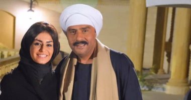 صورة.. محمود عبد المغنى ومنة فضالي من كواليس تصوير "رحيل زهرة "