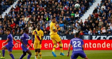 برشلونة يفلت من كمين أجيرى ويهزم ليجانس 2 / 1 فى الدورى الإسبانى