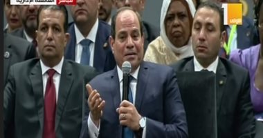 الرئيس السيسي: معدل النمو بالقارة الأفريقية الأعلى على مستوى العالم