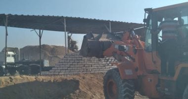 تنفيذ 7 قرارات إزالة للتعديات على أراضى أملاك الدولة غرب الإسكندرية