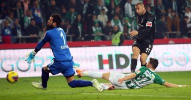 بشكتاش يرتقى لرابع الدوري التركى بهدف فى كونيا بمشاركة الننى