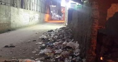 شكوى من انتشار القمامة وحرقها ليلاً فى أرض اللواء