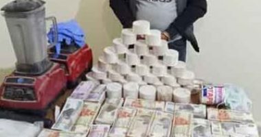 سقوط شخص يصنع الهيروين بمنطقة السحر والجمال بالإسماعيلية
