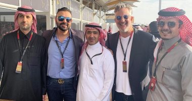 صور.. محمد كريم فى السعودية لحضور انطلاق الفورميولا E بموسم الرياض