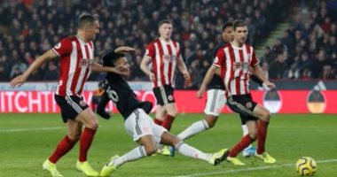 مانشستر يونايتد يتعادل 3-3 ضد شيفيلد فى مباراة مجنونة بالدوري الإنجليزي.. فيديو