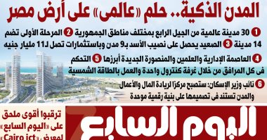 اليوم السابع: المدن الذكية.. حلم "عالمى" على أرض مصر