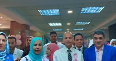 وكيل صحة الشرقية يفتتح العناية المتوسطة ويتابع اليوم الطبي عن أورام الثدى