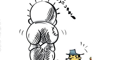 كاريكاتير صحيفة كويتية.. غزة صامدة فى وجه وحشية الاحتلال
