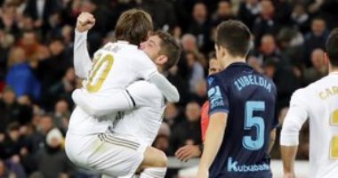 ملخص وأهداف مباراة ريال مدريد ضد ريال سوسيداد في الدوري الإسباني