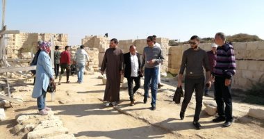 صور.. "أبو مينا" الأثرية تستقبل الزائرين فى عيد استشهاد القديس مارمينا