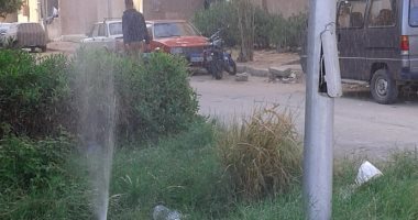شكوى من أسلاك كهربائية مكشوفة بعمود إنارة بالحى 11 فى الشيخ زايد