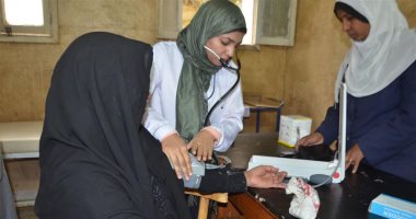 طوابير سيدات الأقصر للمشاركة فى المبادرة الرئاسية لدعم صحة المرأة .. صور