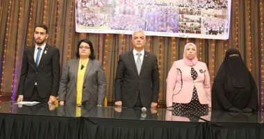 صور .. كلية تمريض جامعة المنوفية تحتفل بتخريج الدفعه 24