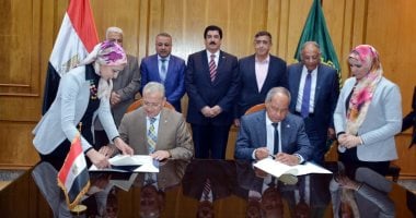 بروتوكول بين مياه القليوبية وروتارى هليوبوليس لإنشاء بئر إنتاجى بالقناطر الخيرية