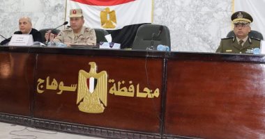 إستمرار فعاليات التدريب العملي المشترك "صقر 55" لليوم الثاني على التوالى بسوهاج
