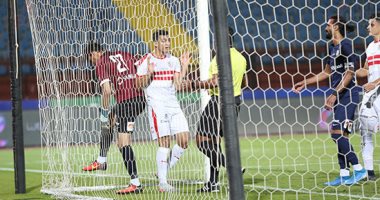 الشوط الأول .. الزمالك يتعادل مع إنبي 1/1 
