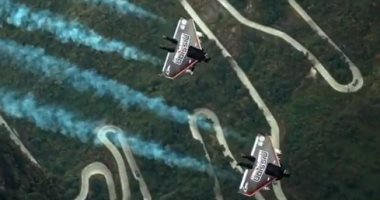 فيديو.. إماراتى يحقق الطيران البشرى المستقل بنسبة %100 لأول مرة فى 2020