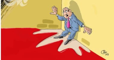 كاريكاتير صحيفة عراقية.. دم ضحايا الاحتجاجات أقوى من الفساد