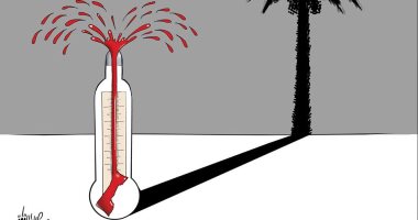 كاريكاتير صحيفة فلسطينية.. مجزرة دير البلح تزيد الجراح بعد استشهاد 9 أشخاص