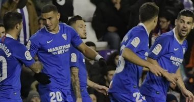 إشبيلية يرتقى لثالث الدوري الاسبانى بهدف فى بلد الوليد.. فيديو 