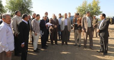 محافظ المنوفية يعاين عدد من المواقع المقترحة لإقامة أسواق جديدة