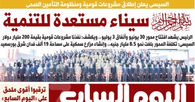 اليوم السابع: سيناء مستعدة للتنمية