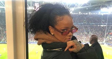 يوفنتوس ضد أتلتيكو مدريد.. المطربة العالمية ريهانا تشعل مدرجات اليوفى